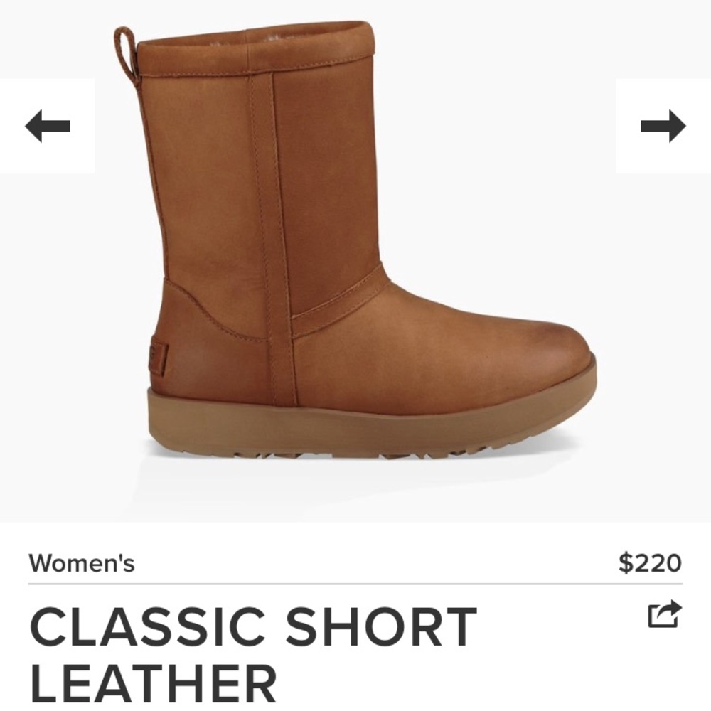 Waterproof UGG boots NWT